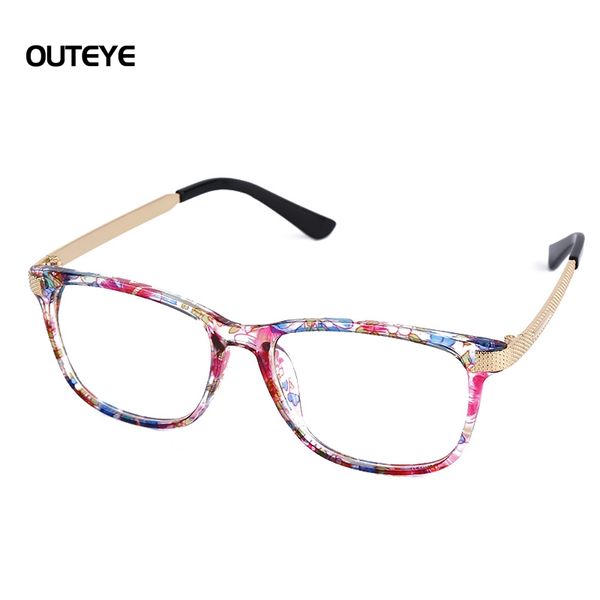 

wholesale-9 color optical myopia glasses clear lens eyewear nerd geek glasses frame brand sun shade eyeglasses frames for men women w1, Silver