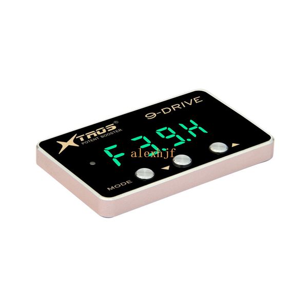 

potent booster 8th 9-drive electronic throttle controller, 5mm thickness 4-digit display, tp-988 for bmw mini hyundai genesis series