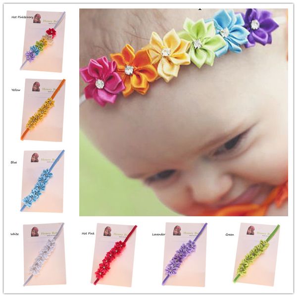 Baby Girls Headbands Hair Bows Crystal Flower Diy 40 Pcs Baby Girls Headbands Hair Bows Crystal Flower Diy Photo Prop