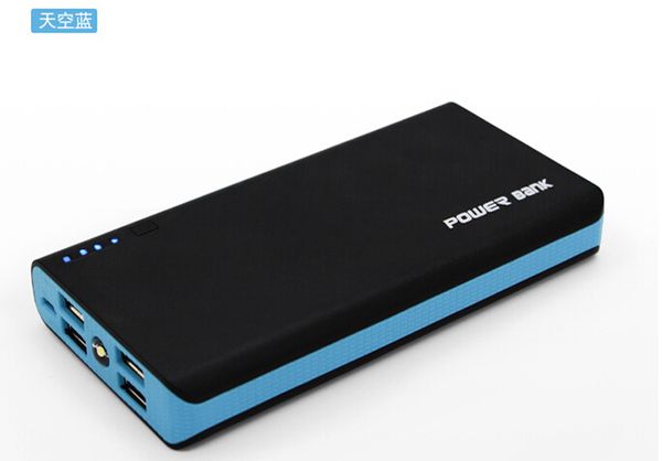Batteria agli ioni di litio da 12000 mAh 50000 M per tablet Power Bank Caricatore di emergenza di backup esterno USB universale