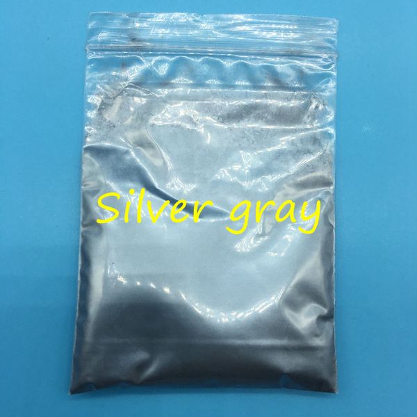 

100g bag ilver grey color pearl mica powder pigment pearle cent coating pigment co metic pigment diy nail poli h makeup eye hadow