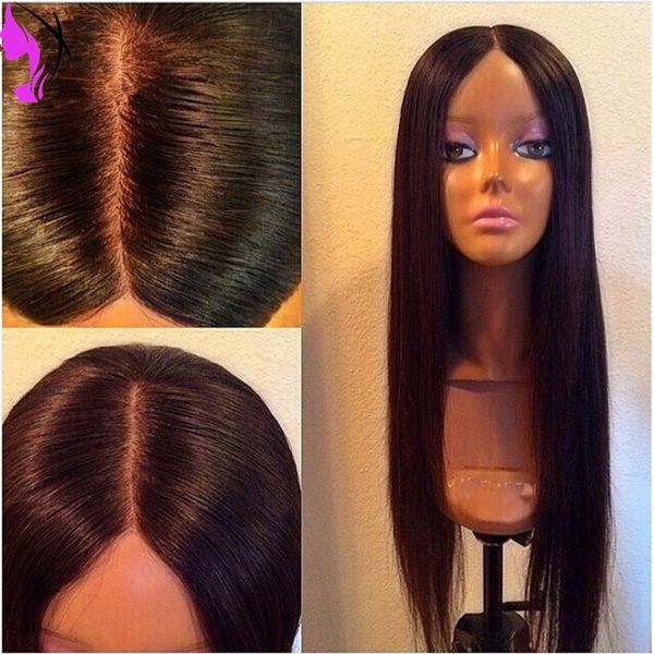

Hot Silky Straight Synthetic Lace Front Wig Color #1B #2 #3 #4 #6 Top Quality Heat Resistant Fiber Hair Synthetic Wigs For Black Women