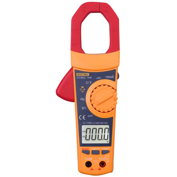 Lo strumento di misurazione elettrica VC902 multimetro digitale ha una pinza amperometrica per corrente alternata forzata