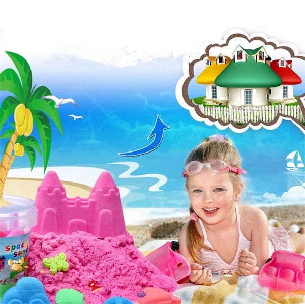 

горячие продажи новые детские подарочные инструменты детские игрушки динамические развивающие удивительные крытые волшебные игры песок детск