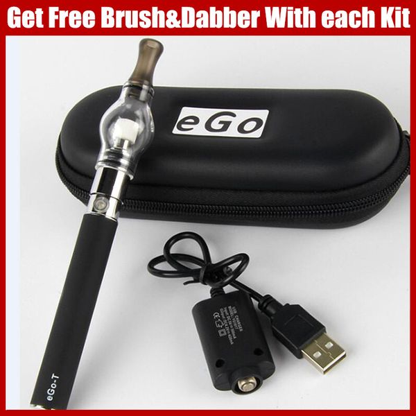 DAB-Stifte-Verdampfer, trockenes Kräuter-E-Zigaretten-Kit, Glaskugel-Kräuterverdampfer, EGO-T-Wachs-Vape-Stift, 650 mAh, 900 mAh, 1100 mAh, Ego-E-Zigaretten-Batterien, Vaper