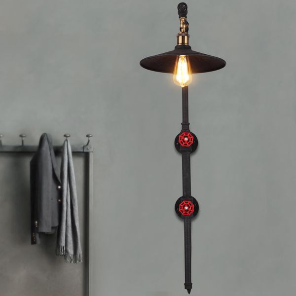 

american water pipe wall lamps retro industrial wall lights fixture vintage home indoor lighting dining room restaurant cafes shop pub lamp