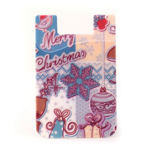 

cartoon full color printing custom logo kawaii squishy 3m-adhesive-sticker-back-cover-card-holder for iphone