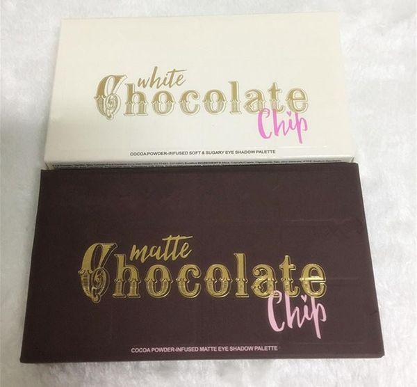 

In tocknew chocolate chip eye hadow 11 color makeup profe ional eye hadow palette white and matte makeup eye hadow dhl hipping