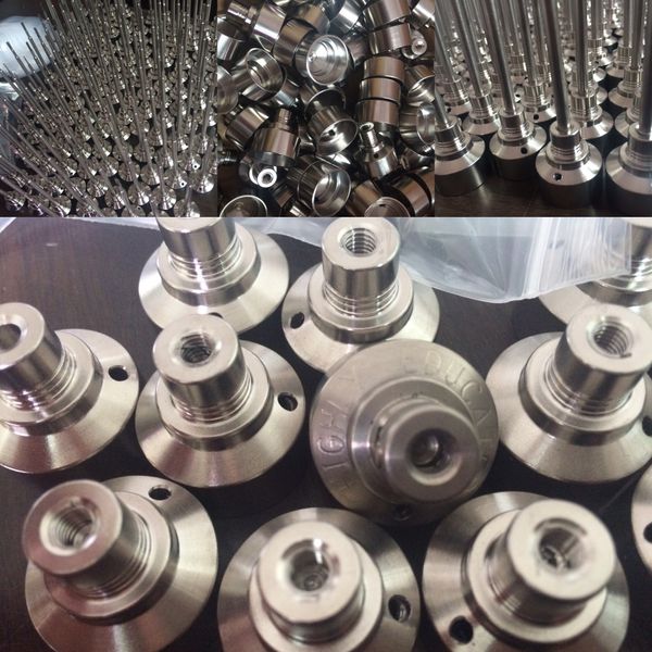 

factory directly sell )titanium carb cap with ball point tip dabber fit for 18mm domeless titanium nail