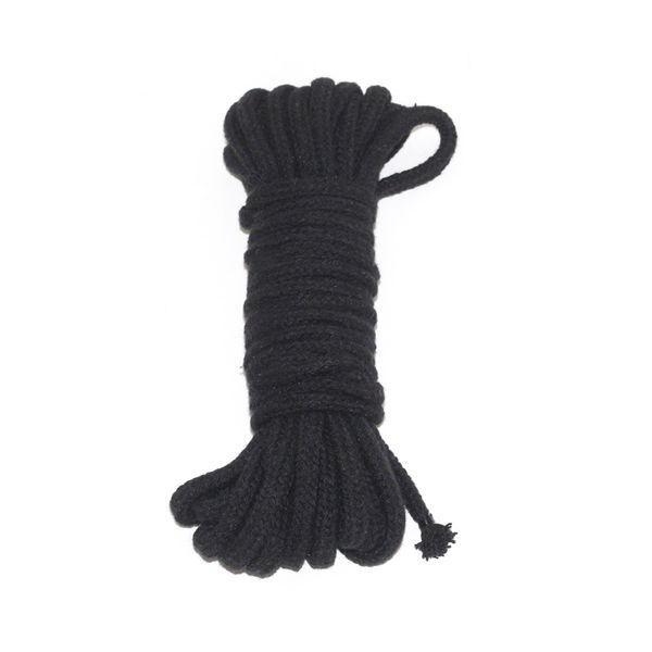 

black 10m game bondage rope for wrist ankle body restraints set toy toys products