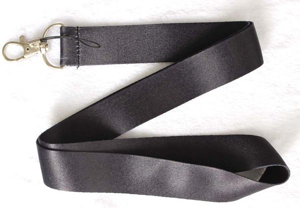 

lanyard neck strap for id card holders with black lanyards office neck strings/strap usb camera mp3 diy phone hang slings rope