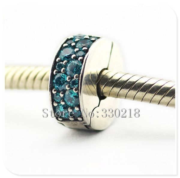 

fits pandora bracelets teal shinning elegance silver beads 2016 summer style 100% 925 sterling silver charms diy women jewelry 08c011f, Bronze;silver