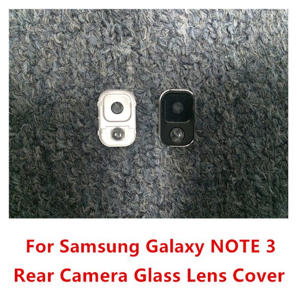 Original nova câmera traseira vidro tampa da lente quadro titular reparação para samsung galaxy note 3 n900 n9005 100 pçs / lote frete grátis