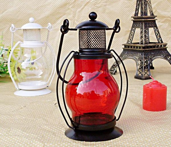 

no candle zakka iron candlestick candle holder kerosene alcohol lamps holiday gift home decoration