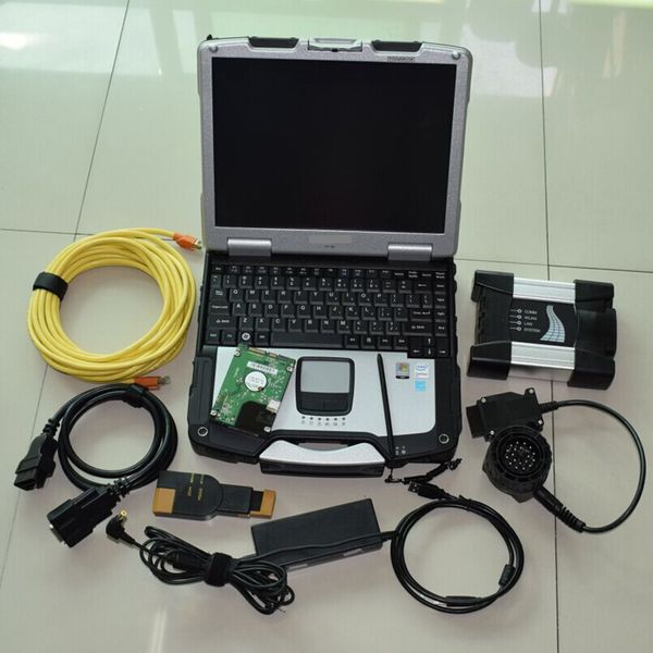Strumento diagnostico Super per BMW ICOM Next con SSD da 960 GB + CF-30 laptop 4G Touch Programmazione a 360 gradi