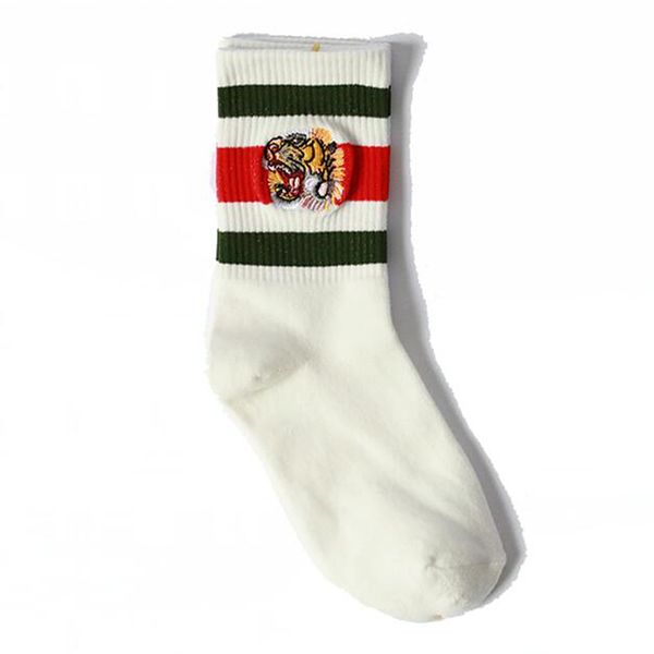 

Luxury tiger ock fa hion brand breathable port ock 3 triped ca ual ock for athletic tocking