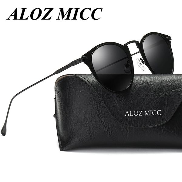 

ALOZ MICC Women Polarized Sunglasses Cat eye Brand Designer Sun Glasses Steampunk lentes de sol mujer Driving Zonnebril Dames A300