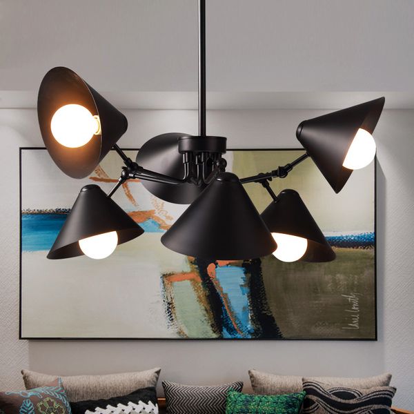 

led modern pendant lamps american industrial vintage pendant lights fixture home indoor loft dining room living room lighting hanging light