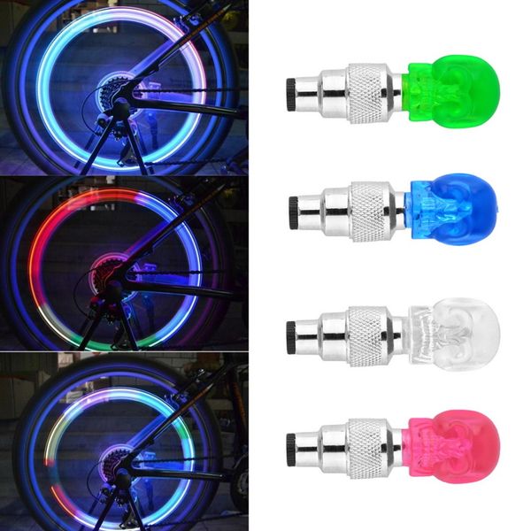

wholesale-wholesale led bike light cool bicycle lights install at bike or bicycle tire valves bike decoration led bycicle light accessory