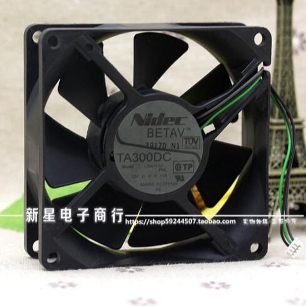 Originale Nidec TA300DC L35011-57 12V 0.17A 8025 Ventola di raffreddamento inverter a 3 fili