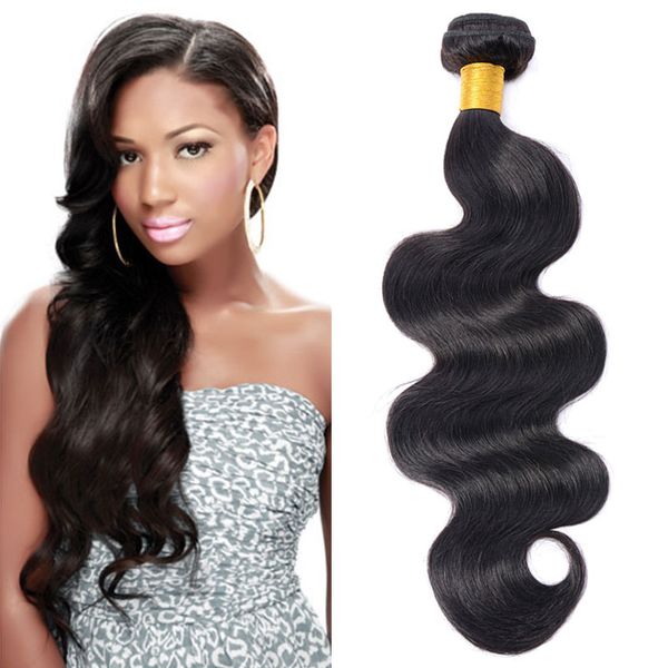 Brazilian Body Wave Braiding Hair Bundles One Pcsnatural Black
