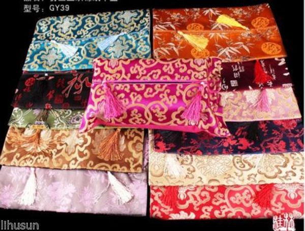 

wholesale- wholesale 10pcs pretty chinese handmade classic silk brocade tissue box covers