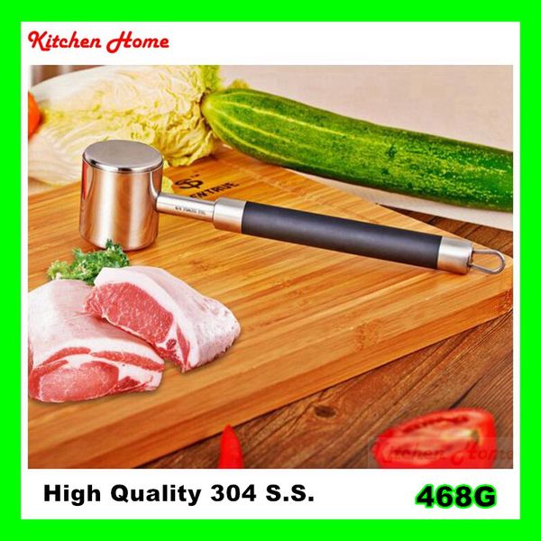 

2 sides 304 s.s. high level meat tenderizers needles with nonstick handle stainless steel kitchen meat tools black ing