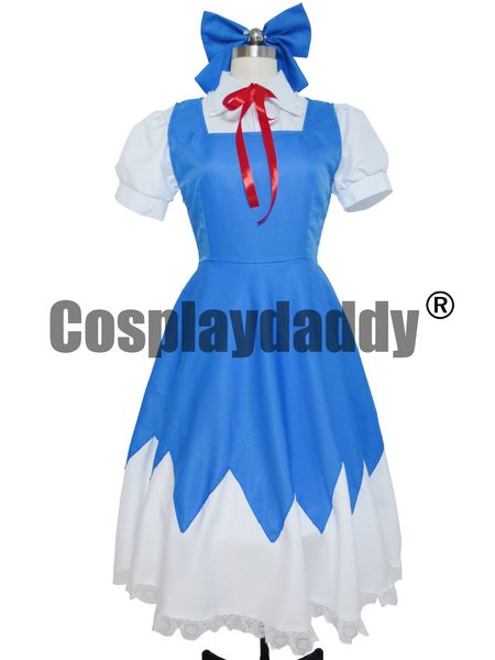 Touhou Progetto Cirno Abiti Costume Cosplay M006