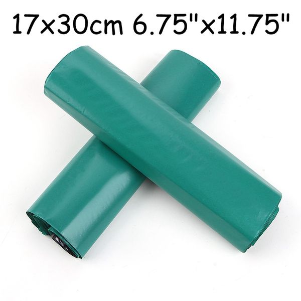 

wholesale-100pcs 17*30cm big poly mailers silver poly bags poly envelopes mailing bags express shipping envelopes plastic
