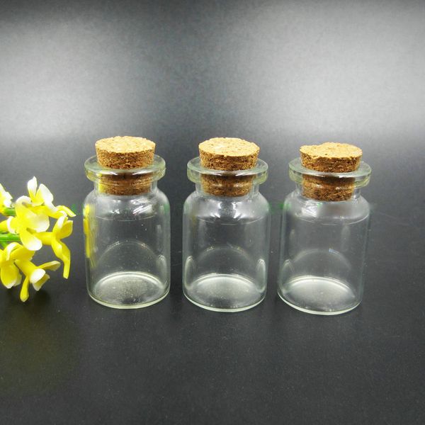 22*35mm 6ml Glas Drift Flasche Gläser Fläschchen Klar Drift Flasche Lagerung Container mit Holz Korken für Nachricht Wunsch Sand