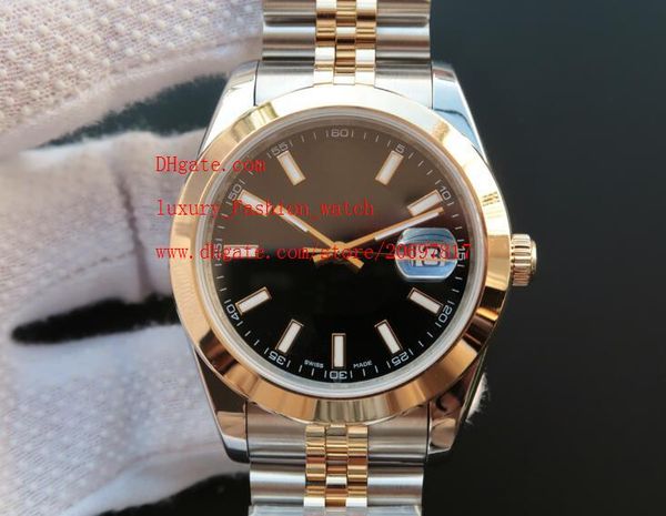 

Factory Supplier Luxury AAA Brand Sapphire Black Dial 41mm 126333 Automatic Mechanical Mens Men's Watch Watches top brand wristwatches