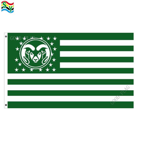 

goodflag colorado state rams nation flag 3ft x 5ft polyester ncaa banner flying size no outdoor flag