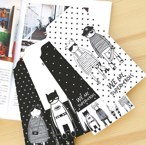 

wholesale- 5pcs/pack new novelty koko kingdom envelope message card letter stationary storage paper gift h1246