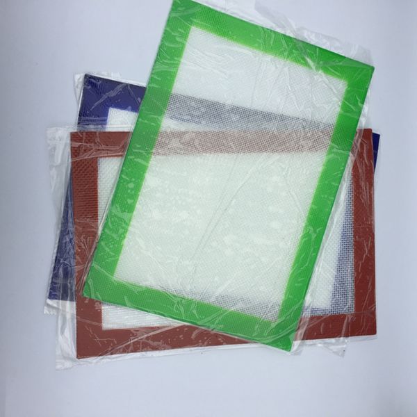 

silicone wax pad with 30*21.5mm square 27.5*25mm round sheets pads mats kitchen tools for dry herb jars dab wax vapor
