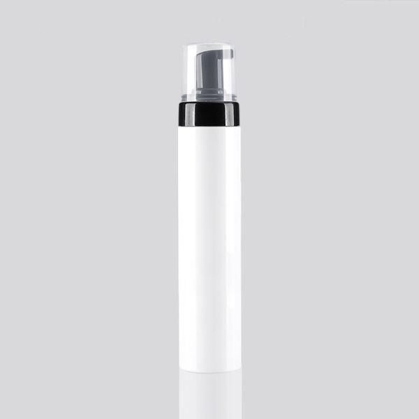 

10pcs 250ml empty soap dispenser white black pump bottles container foam plastic bottle,makeup cosmetic packaging cleaning 250ml