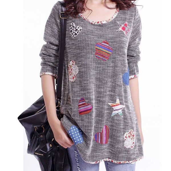 

wholesale- new spring fashion women sweatshirts floral print casual plus size m-4xl hoodies women long sleeve womens pullovers, Black
