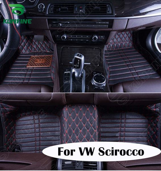 2019 Top Quality 3d Car Floor Mat For Volkswagen Scirocco Foot