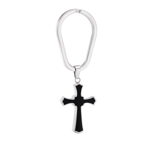 

memorial accessories pet/human ash holder finely processed cross stainless steel cremation jewelry key chain cremation pendant charms, Slivery;golden