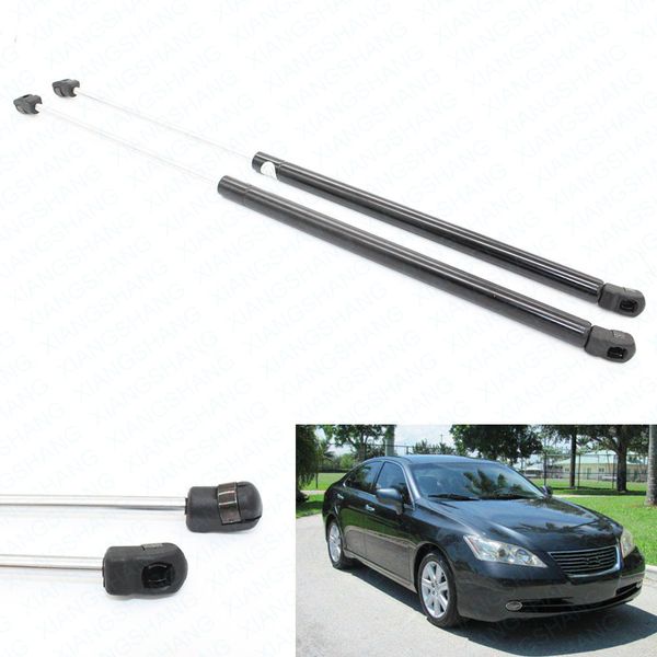 

fits for lexus es350 2007-2008 2009 2010 2011 2012 2013 2014 front hood gas spring charged lift supports struts prop rod arm shocks