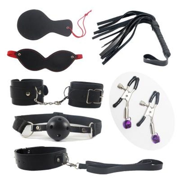 

toys pu leather sale 7pcs/set couples toy flirt fetish special erotic games items for products tibra