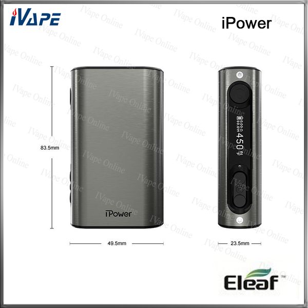 

battery 5000mah mod &newly tc/vw life 80w original battery for long sustainable 100% eleaf upgradeable firmware function added reset ip qecc