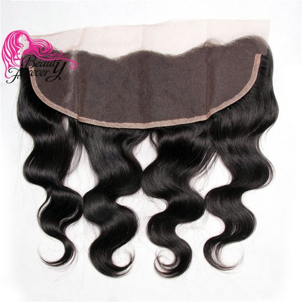 

Beauty Forever 8A Brazilian Body Wave Lace Frontal Closure 13*4 Free Part Ear to Ear Frontal Top Remy Human Hair 10-20inch Frontal