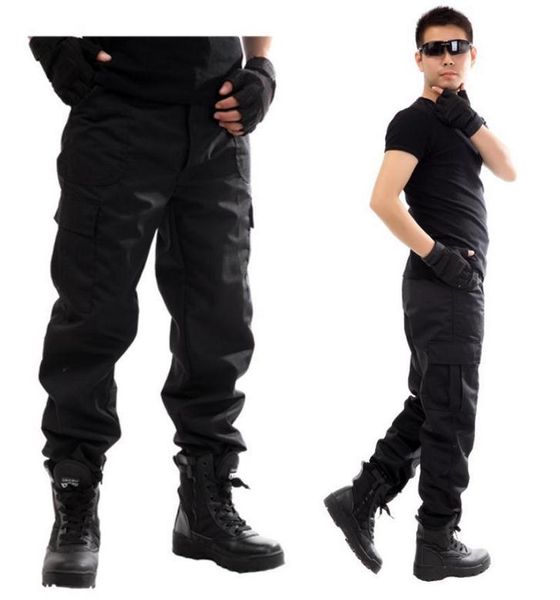 

2016 outdoors men overalls black bermudas outdoor training military army tactical pants commando trousers cargo pants ship