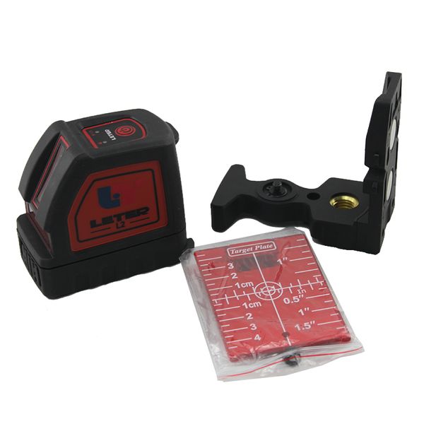 

wholesale-laser level leter-l2 self leveling cross line laser projectors laser line with magnetic pivot bracket ing