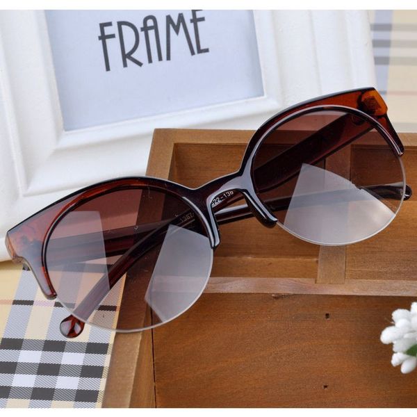 

wholesale-2018 sunglasses fashion new goggles sports eyewear fashion sun glasses cat ear glasses at259, White;black