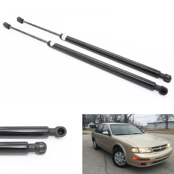 

2pcs front hood auto gas spring struts prop lift support fits for nissan maxima 1995-1996 1997 1998 1999