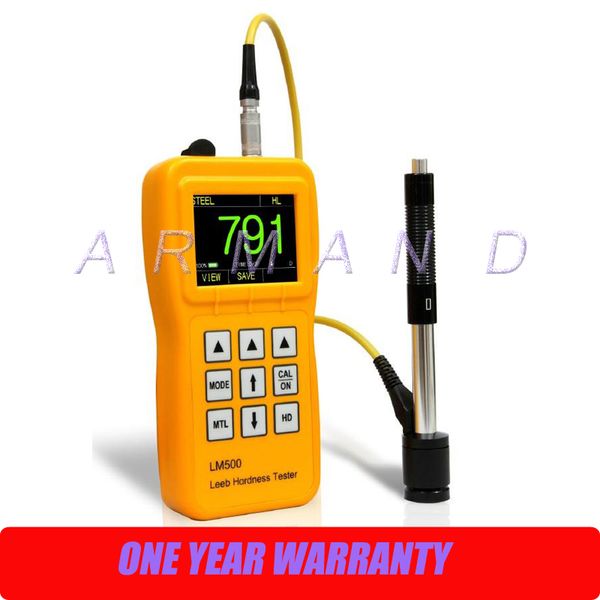 

portable leeb hardness tester lm500 digital color screen durometer hardness meter