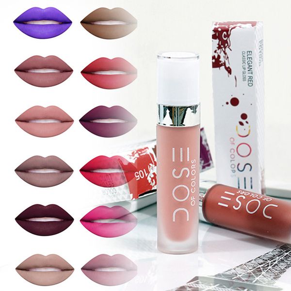 

New arrival do e of color oc liquid matte lip tick waterproof lip glo lipglo 660043 01