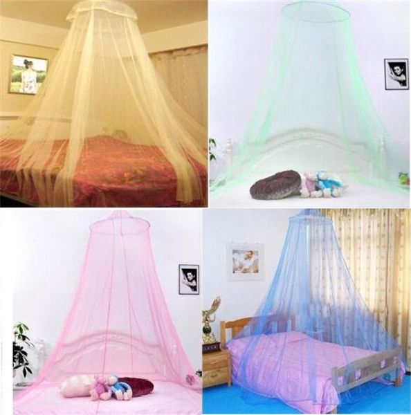 

elegant round lace insect bed canopy netting curtain dome mosquito net new house bedding decor ib518