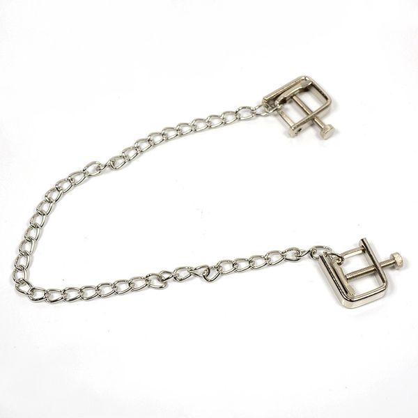 

screw stainless steel erotic nipple flirting 1pc woman novelty chain toys couples breast clips for game spike for clamps 0701 xsdwa